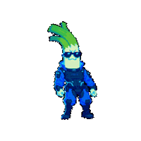 Rockstar Games Leek Sticker