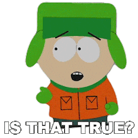 Is It True Kyle Broflovski Sticker by South Park