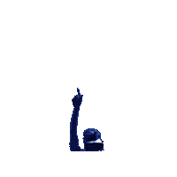 Blue Sky Daisy Sticker by Zuli Jr.