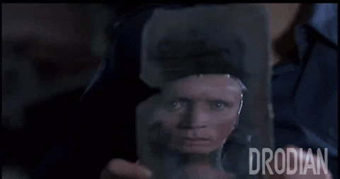 Look In The Mirror Reflection GIF by DRODIAN™ BRAND