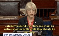 news gun control senate debate universal background checks GIF