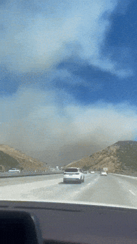 Smoke From Post Fire Triggers Air-Quality Alert in Southern California