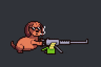 War Art GIF by Abstract HotDogs