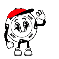 Poker Chip Sticker by World Poker Tour