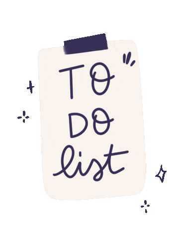 To Do List Sticker