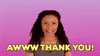 ShalitaGrant thank you sweet thanks gracias GIF