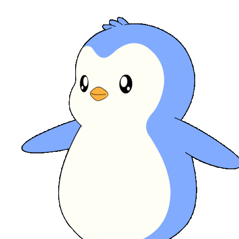 See You Yes Sticker by Pudgy Penguins