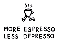 Espresso Kaffeeliebe Sticker by Susi