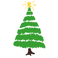 Christmas Tree Sticker