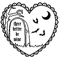 Heart Wine Sticker by Witchin Store
