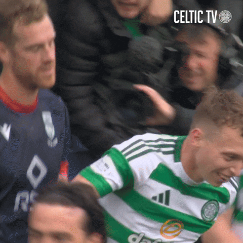 Celebration Goal GIF by Celtic Football Club