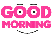 good morning hello Sticker by Aurelie Magnan