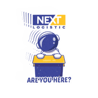 Next Logistics Nextlogistic Areyouhere Sticker by nextlogistic