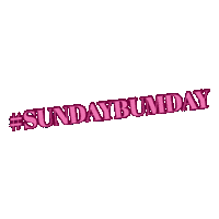 Sparkle Sunday Sticker by PDAOnline