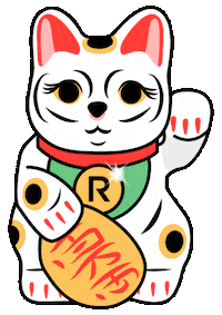Cat Japan Sticker by revolve