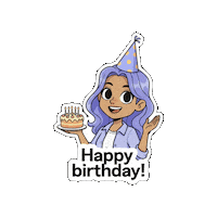 Birthday Tina Sticker by Toefl iBT