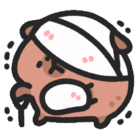 Capybara Sticker by sansanplanet