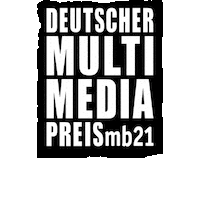 medienkulturzentrum wettbewerb mb21 deutschermultimediapreis Sticker