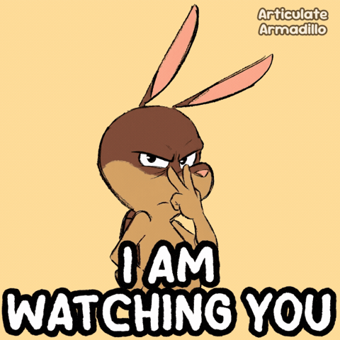 Warning Watch Out GIF by VeeFriends