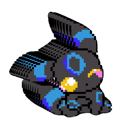 Sprigatito_Love giphygifmaker pokemon umbreon Sticker