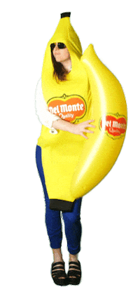 DelMonteFresh banana dancing banana banana suit dancingbanana Sticker