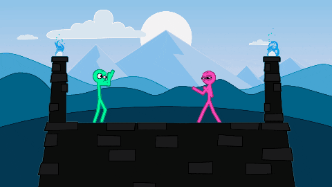 Xnite fight knockout slapstick fighter GIF