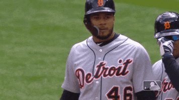 Football Reaction GIF by Detroit Tigers