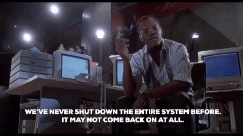 tvol giphygifmaker power outage system shutdown GIF