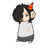 SleeepySen party party time partytime apathy Sticker