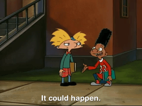 hey arnold nicksplat GIF