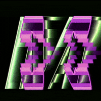 Glitch Alphabet GIF by #BASILIO