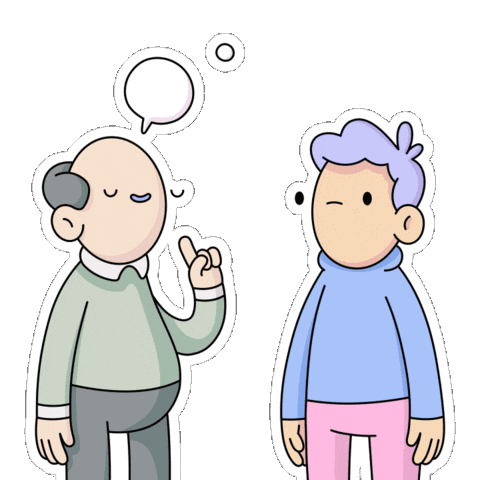 Walking Away Goodbye Sticker by doodles