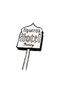 HotelFigueroaDTLA  Sticker