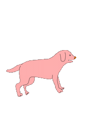 Happy Dog Sticker