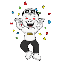 Festa P Sticker by Zhot Shop