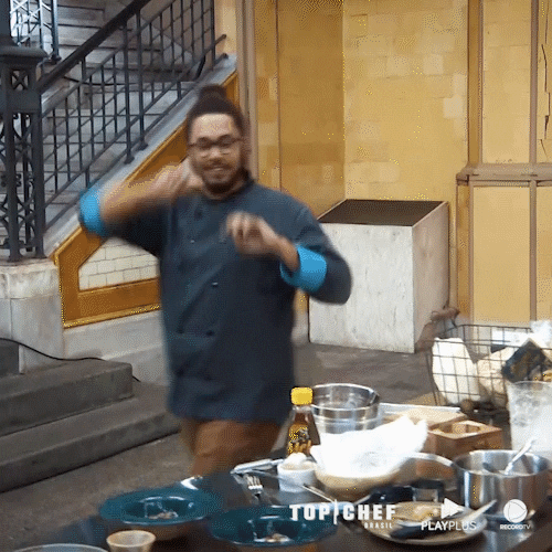 Record Bronze GIF by Top Chef Brasil