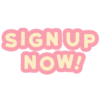 Sign Up Now Sticker by Kythe-Ateneo