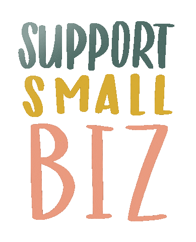Small Business Support Local Sticker