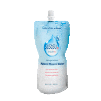 Drinking Water Hydration Sticker by Susosu Water