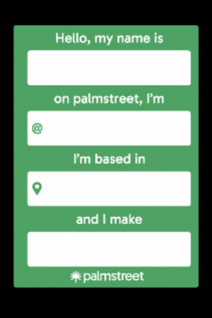 Palmstreet Hello GIF by palmstreetapp