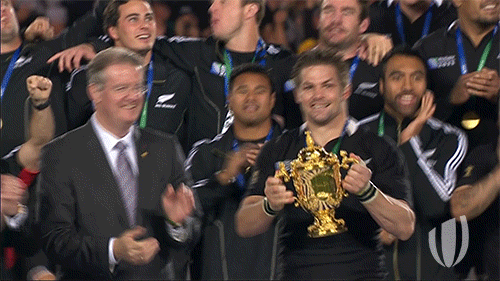new zealand trophy lift GIF by World Rugby