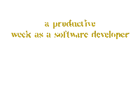 Software Developer Work Sticker