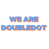 Doubledot_real doubledot 더블닷 부천 Sticker