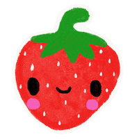 Strawberry Fraise Sticker