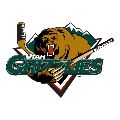 UtahGrizzlies giphyupload hockey utah echl Sticker