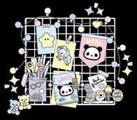 chickawaii kawaii stickers lights diy GIF