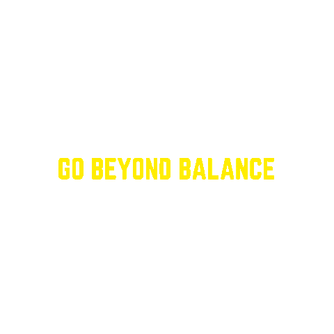 Go Beyond Sticker by StrongBoard Balance