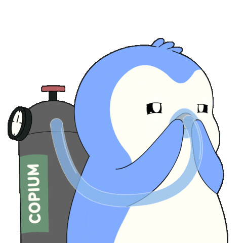 Sad Penguin Sticker by Pudgy Penguins