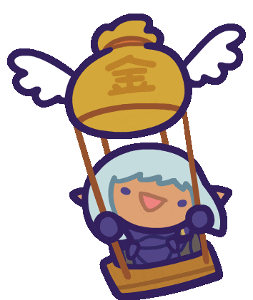 Final Fantasy Money Sticker by Ng Khai Hong