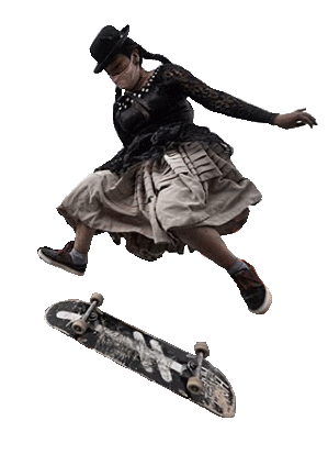 Skate Skateboard Sticker by Gifes Con Ensalada